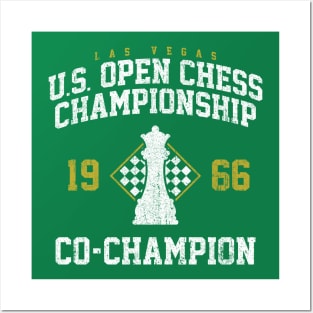 1966 US Open Chess Championship Co-Champion Posters and Art